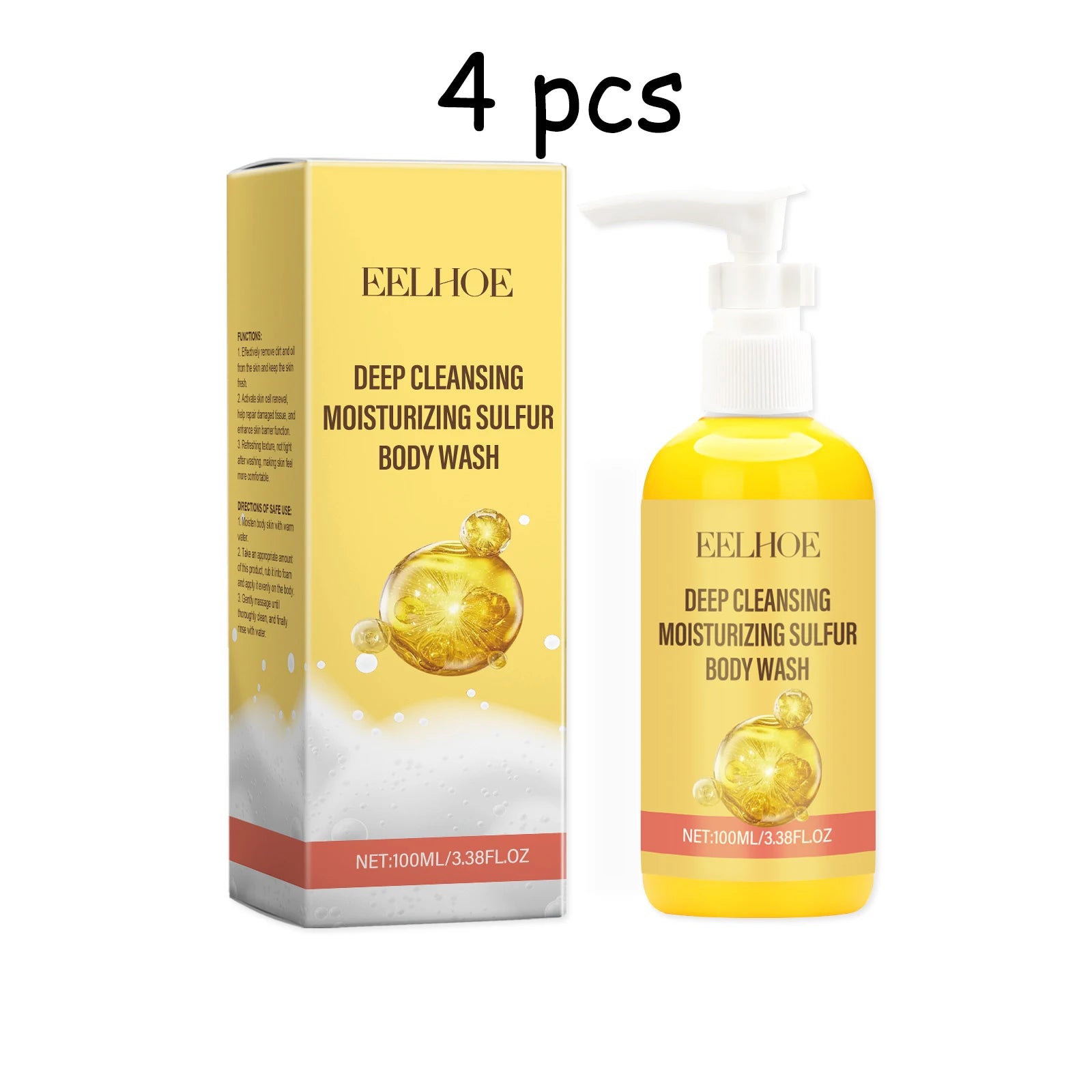 EELHOE Aloe Vera Body Wash Gel Deeply Cleaning Body Dirts Improve Skin Texture Acne Treatment Moisturizing Body Bathing Gel