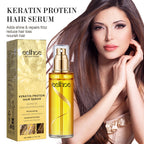EELHOE Keratin Protein Hair Serum Hair Care Essence Spray Hair Repairing Improving Dry Curly Hairy Essence Smoothing Hair Mask