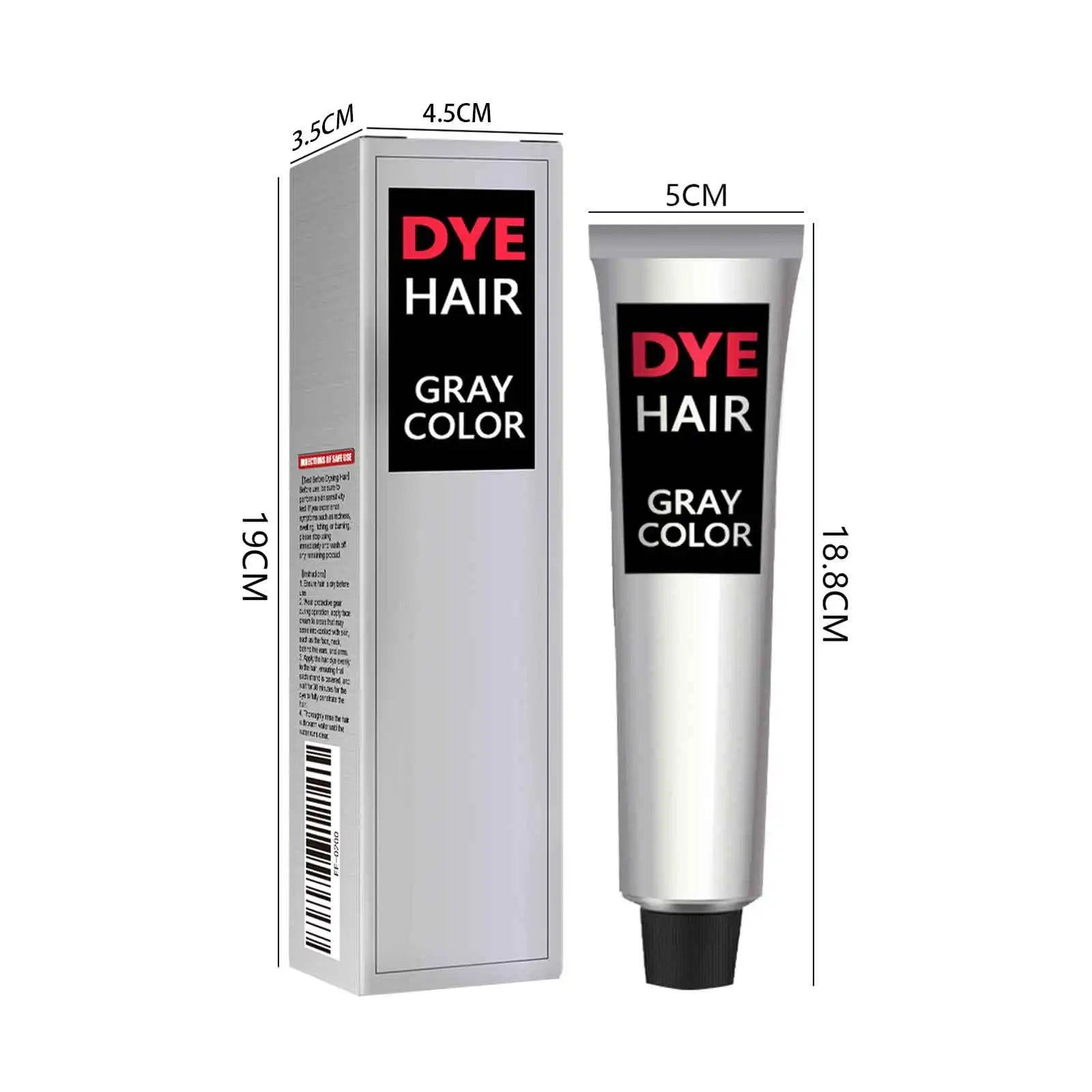 100ml Eelhoe Hair Dye Smoked Ash Punk Style Party Diy Fashion Trend Natural Plants Permanent Gentle Hair Dye Styling Paste