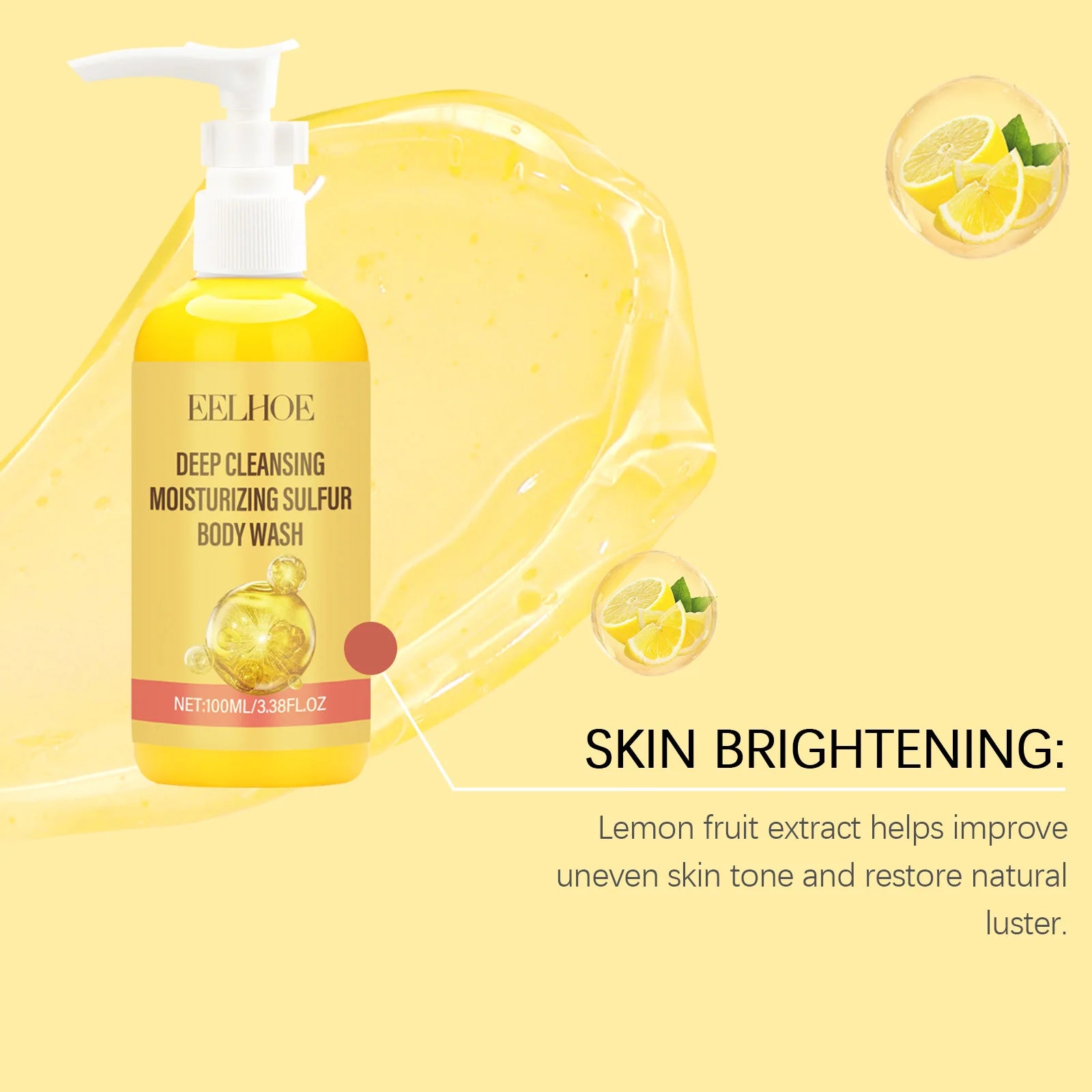 EELHOE Aloe Vera Body Wash Gel Deeply Cleaning Body Dirts Improve Skin Texture Acne Treatment Moisturizing Body Bathing Gel