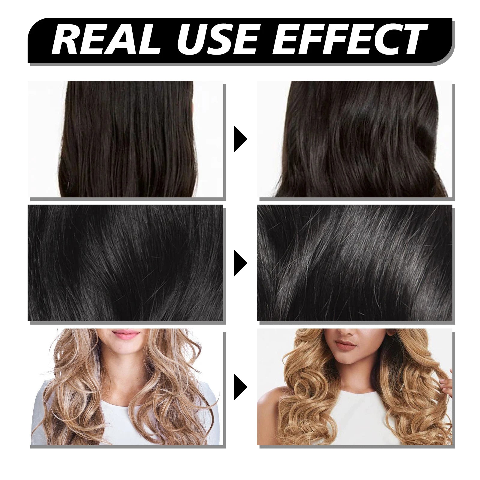 EELHOE Hair Brightening Spray Repairs Dry Hairy Hair Moisturizing Care Spray Luster Hair Care Suitable for Various Hair Types