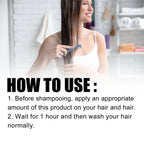 Oceaura Hair Care Oil Reduce Frizz and Tangles Nourishing Scalp Repair Damaged Hair Remove Split Ends Smoothing Natural Hair Oil