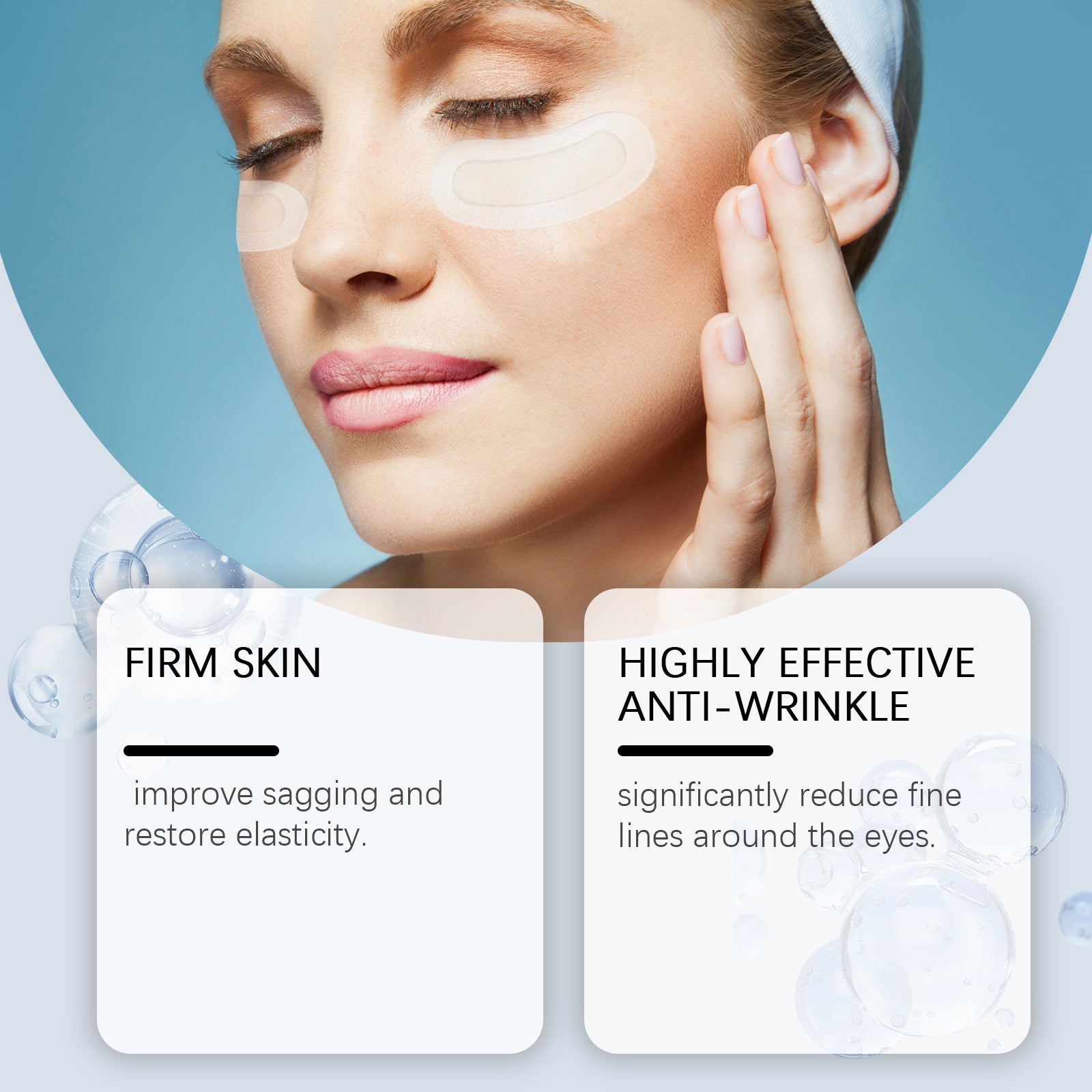 Anti-Wrinkle Eye Mask, Lightening Eye Lines, Moisturizing And Firming Eye Mask