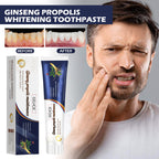 Ginseng Propolis White Toothpaste, Cleaning Stains Bad Breath, Teeth And Gums Care White Toothpaste