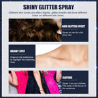 Glitter Spray, Halloween Brightening Makeup Night Club Party Clothing Highlights Skin Brightening Powder