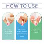 Soft Gel Nail Sticker Set Nail Paper Mini Fresh Shimmer Minimalist Soft Nail Sticker