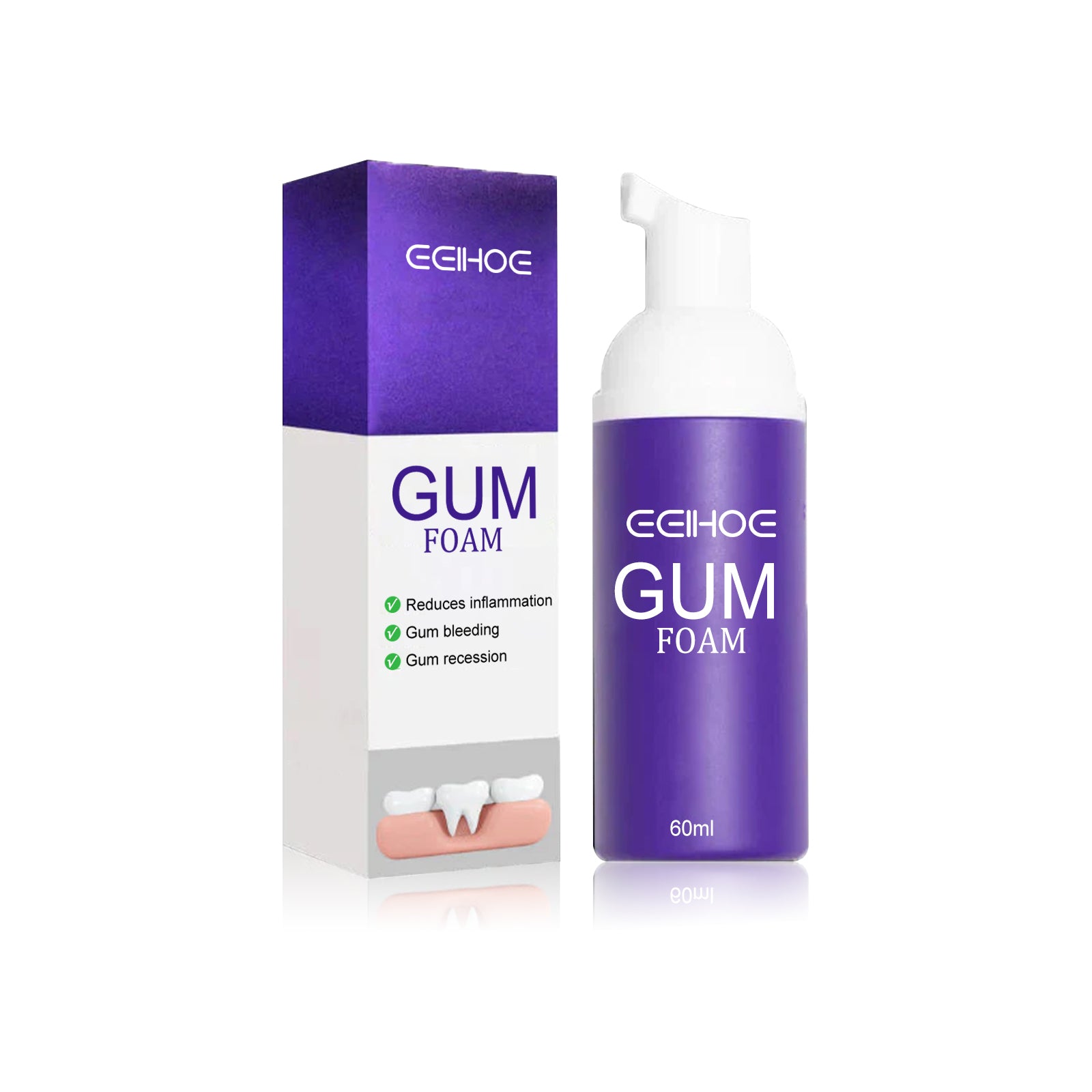 Gum Foam Mousse, Care Gums Clean Teeth Protect Teeth Mousse Toothpaste