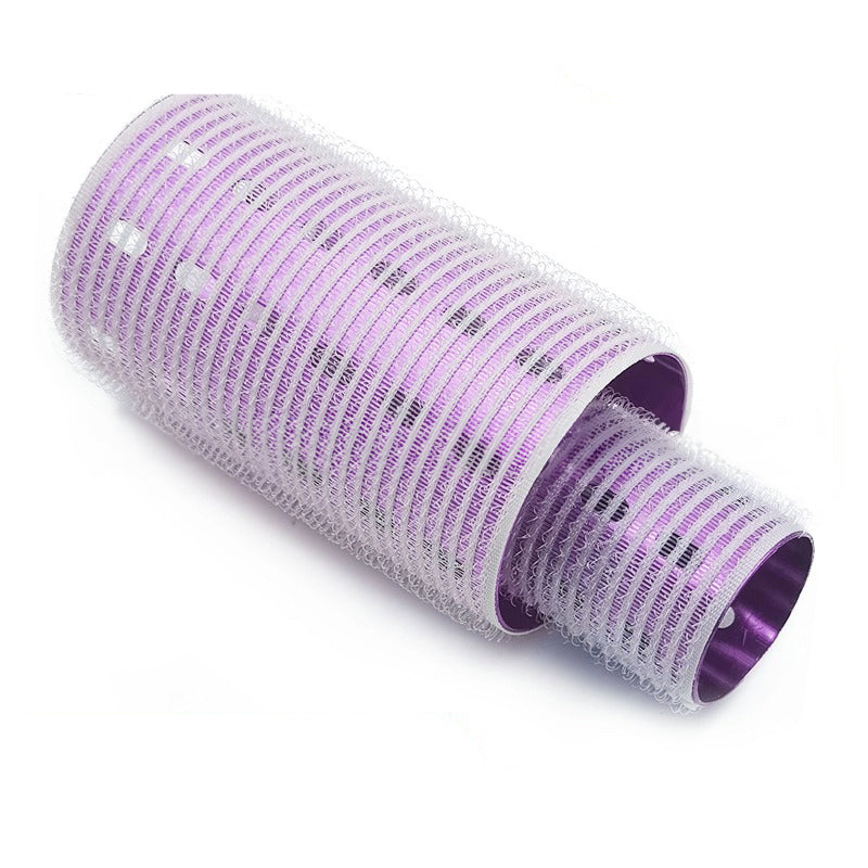 Extra-Long Aluminum Core Curling Barrels, 5x9cm Colorful Aluminum Heat-Conducting Curlers for Fluffy Bangs with USB Self-Adhesiv