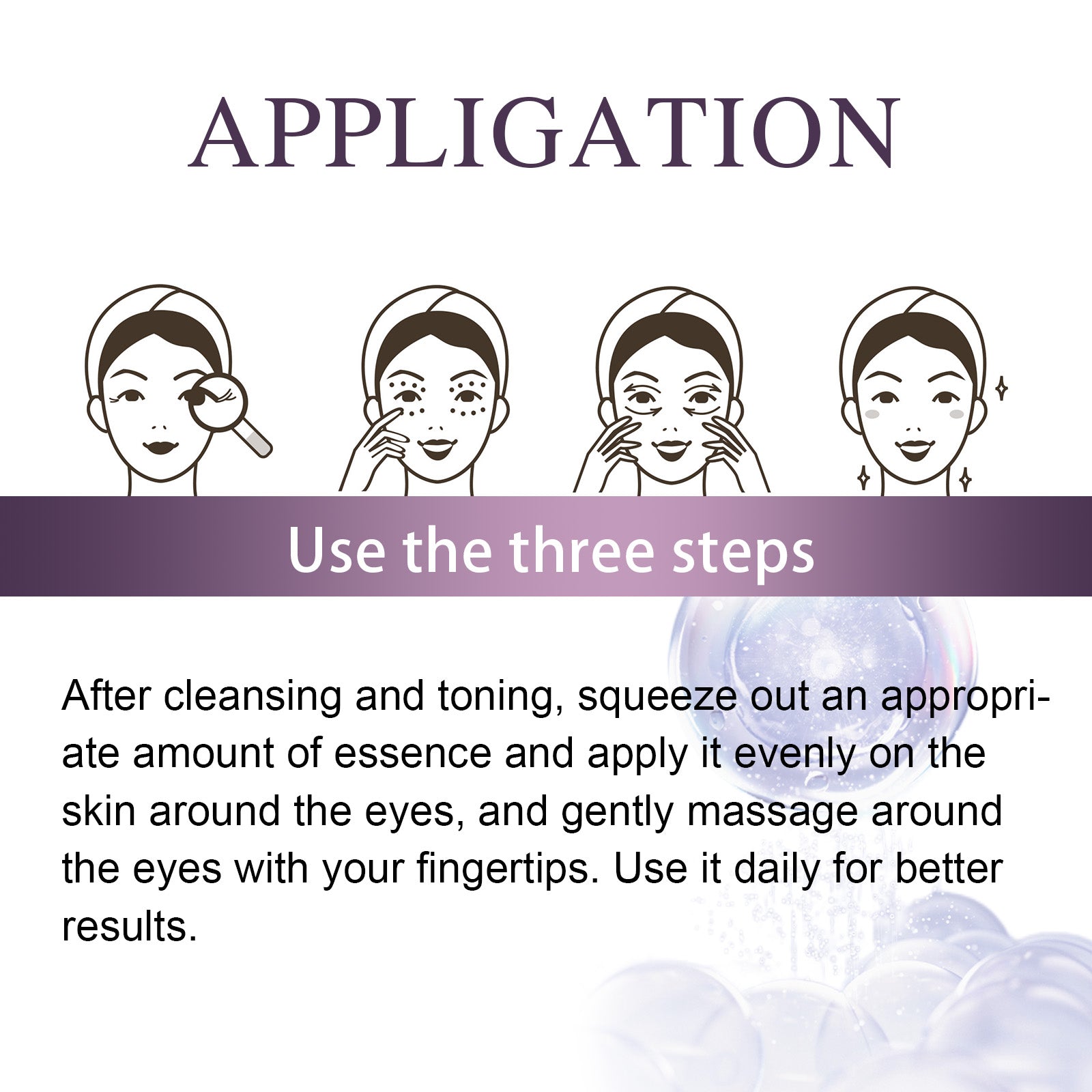 Electric Anti-Wrinkle Eye Cream Lifts, Strengthens, Moisturizes And Reduces Fine Lines, Bags And Dark Circles Under Eye Care