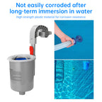 Pool float, clean and shiny product, corrosion-resistant, pool accessories.