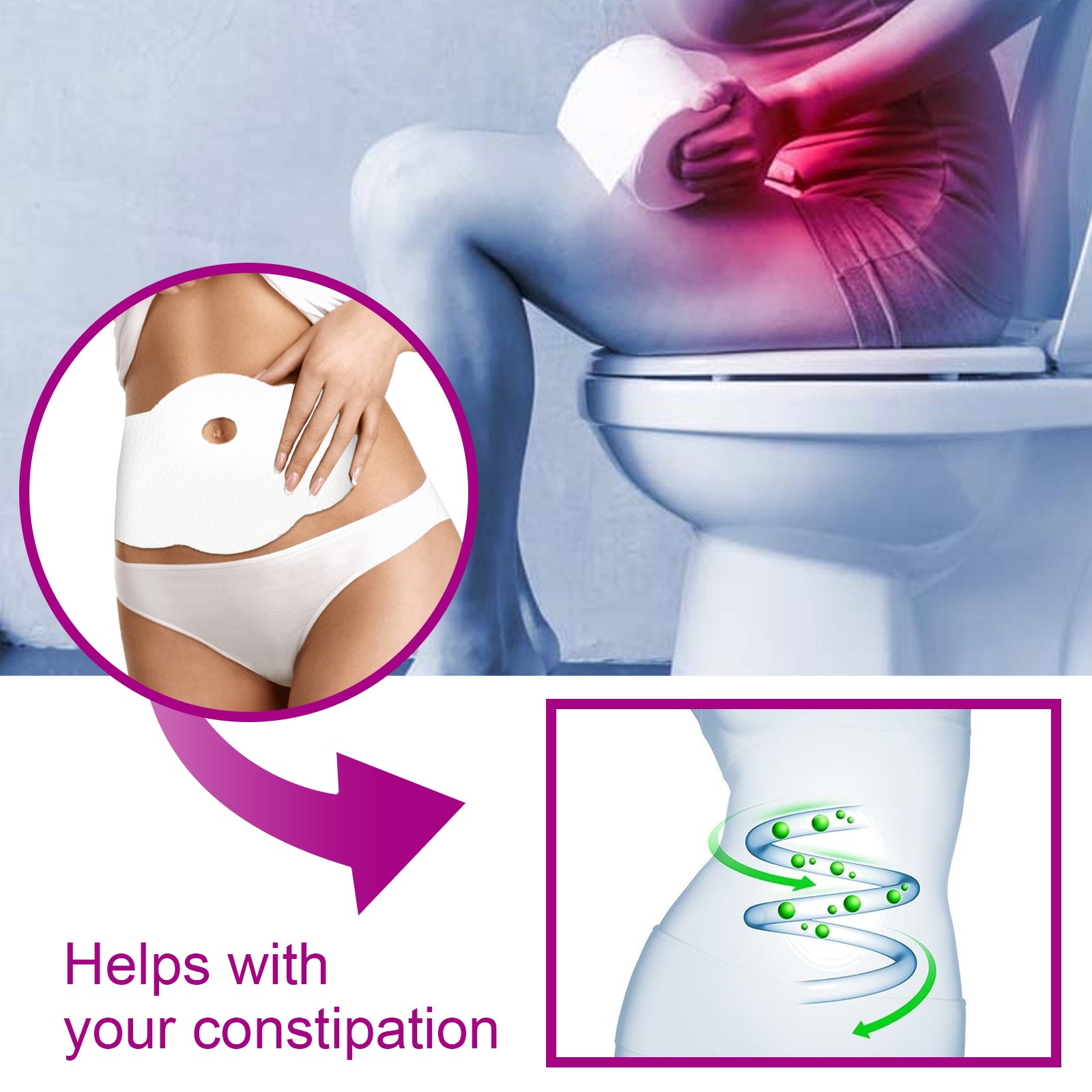 Belly Lift Tape, Lifts Loose Skin Tighten Shape Slim Belly Button Tape