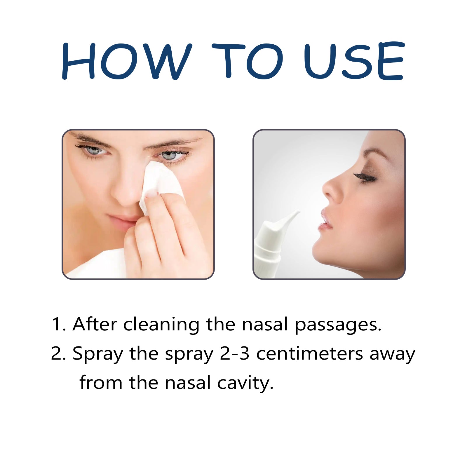 Nasal Spray Relieves Nasal Discomfort, Nasal Congestion, Runny Nose, Nasal Cleansing, Nasal Cleansing, Body Care