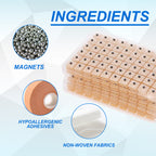 Magnetic Point Ear Acupoint lymphatic Cleansing Pads, Relieve Lymphatic Swelling Body Sculpting Body Care Ear Point Patch