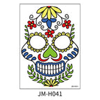 Halloween Face Tattoo Stickers Makeup Ball Funny Makeup Temporary Stickers