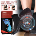 Ionic Body Shaping Stretch Socks, Outdoor Sports Comfortable Breathable Non-slip Foot Care Elastic Socks