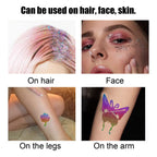 Flash Tattoo Skin Glue Painting Eye Makeup Glitter Glitter Face Body Skin Tattoo Glue