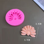 A 3D banana mousse cake with jelly pudding baked and decorated using silicone molds