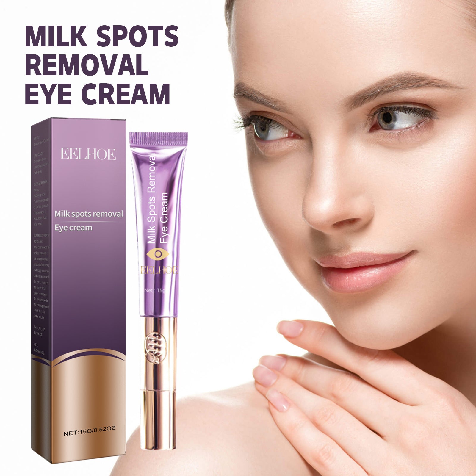 Electric Anti-Wrinkle Eye Cream Lifts, Strengthens, Moisturizes And Reduces Fine Lines, Bags And Dark Circles Under Eye Care
