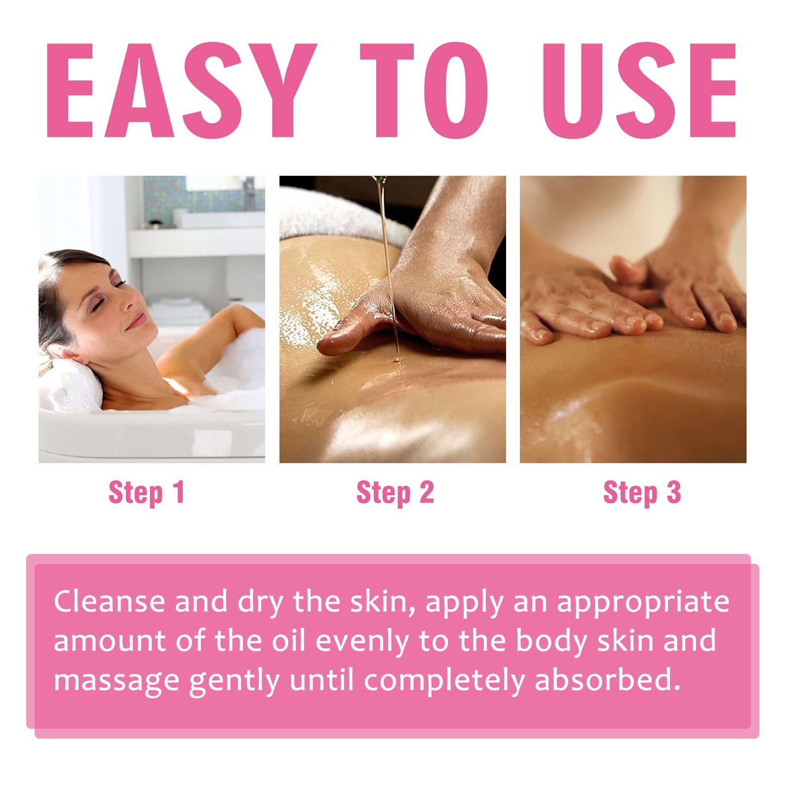 Body Care Oil Skin Dry Moisturizing Body Skin Firming Massage Essential Oil