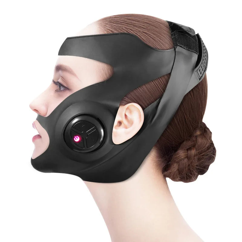 Facial Lifting Machine: Electric V - shaped Cheek Mask for Slimming, V - Line Lift & Bandage Therapy