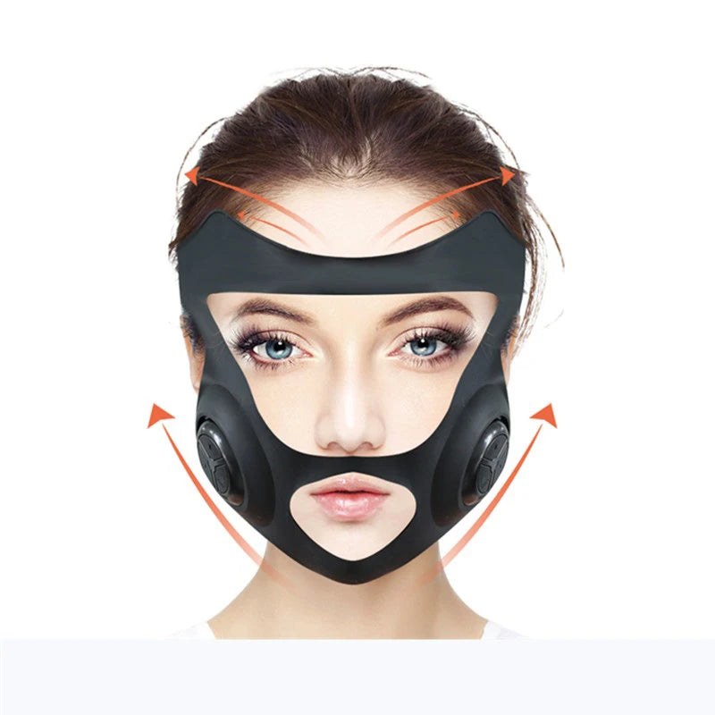 Facial Lifting Machine: Electric V - shaped Cheek Mask for Slimming, V - Line Lift & Bandage Therapy