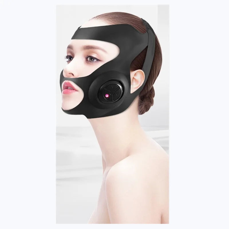 Facial Lifting Machine: Electric V - shaped Cheek Mask for Slimming, V - Line Lift & Bandage Therapy