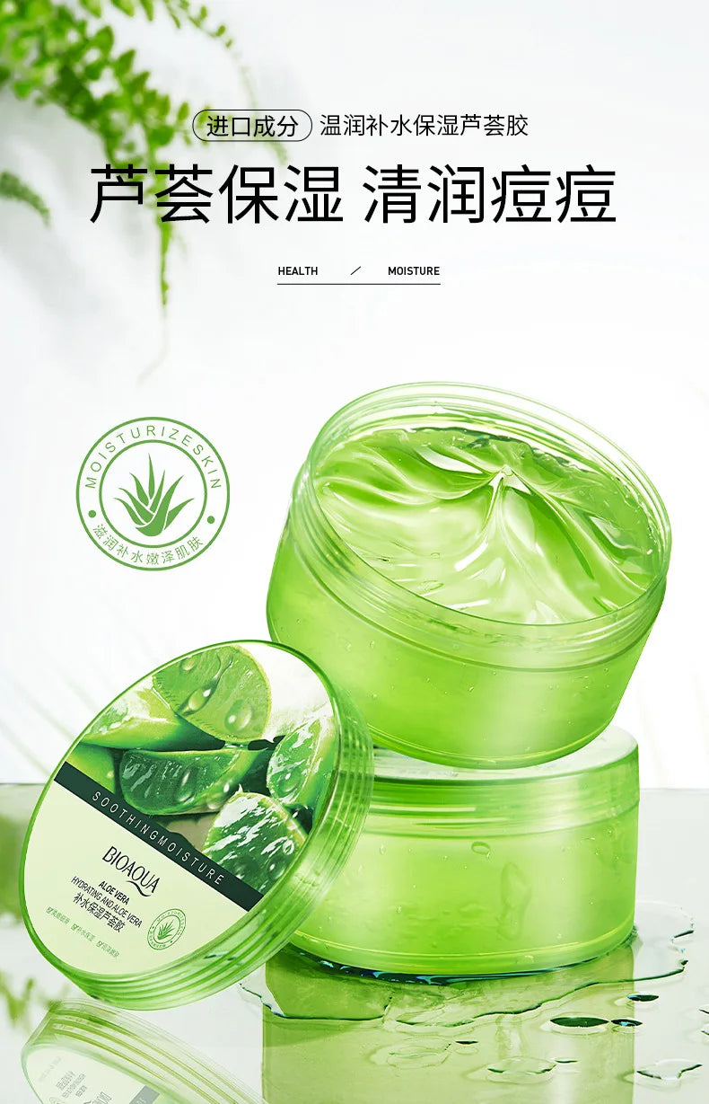 Bioaqua Natural Aloe Vera Gel Face Cream Moisturizing Blackhead Removal Creams For Women Korean Skin Care Products Cosmetics