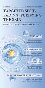 Amino Acid Freckle Whitening Cream Fade Pigmentation Melasma Dark Spots Corrector Repair Cream Korean Skin Care