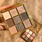 Nine Colors Eye Shadow Plate Pure Desire Oatmeal Milk Tea Color