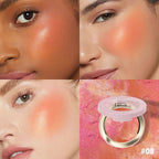 Mixed Blusher Highlight 2-in-1 Long-lasting Natural Waterproof Repair