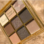 Nine Colors Eye Shadow Plate Pure Desire Oatmeal Milk Tea Color