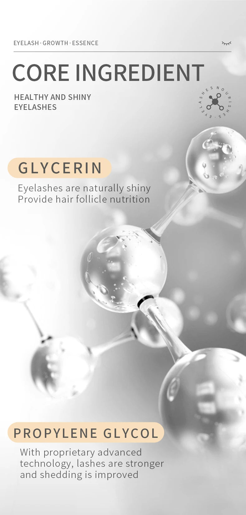 Mascara moisturizes and thickens dark and curly lashes and eyebrows naturally beautiful nourishing and repairing mascara