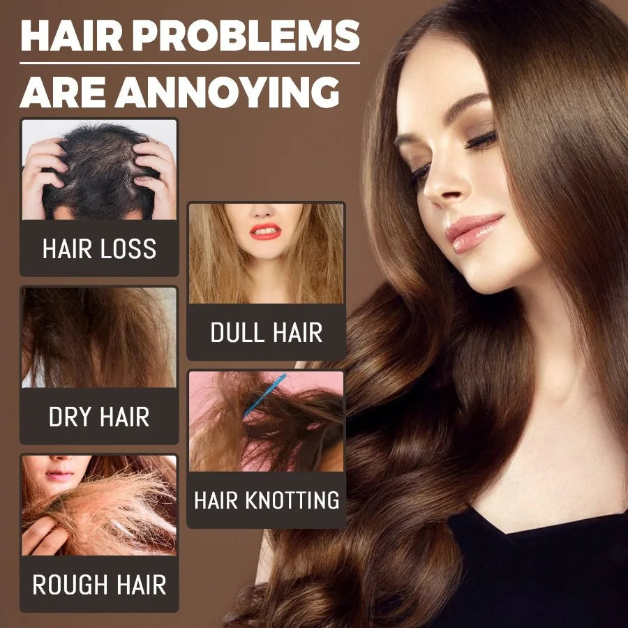 Jaysg AntiHair Loss Conditioner Solid Hair Care Smooth Repair Frizz Supple Moisturize And Nourish Hair Roots