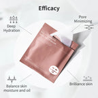collagen sleeping mask4 pieces , hydrating, moisturizing and whitening, translucent, thinning, smooth and tender skin
