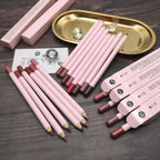 Lip Liner Pencil Private Label Cosmetics Waterproof Matte Pink Lipliner Pen Kissproof Long Lasting Beauty Makeup Bulk 100pcs