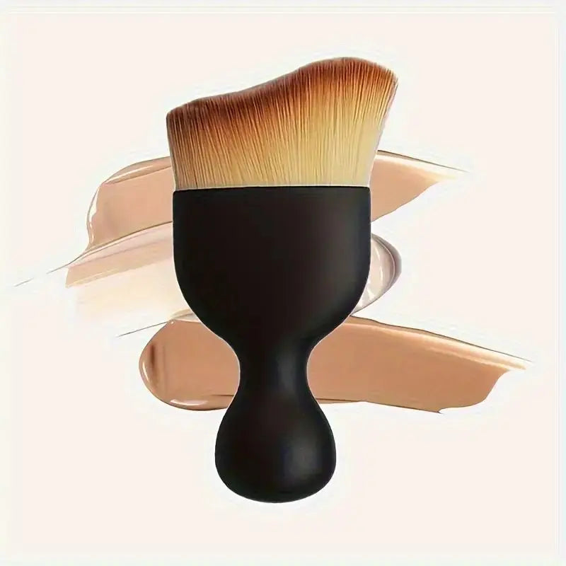 Oval Foundation Brush Large Toothbrush Makeup Brushes Fast Flawless Application Liquid Cream Powder Foundation Sunscreen