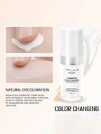 Moisturizing liquid foundation is light, thin, breathable, durable, waterproof, moisturizing, and delicate makeup