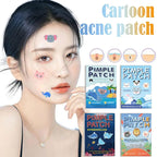 600PCS High-end Pimple Invisible Ultra-thin And Breathable Pimples Patch Cartoon Acne Patch Cute Cat Shaped Acne Dots Patches