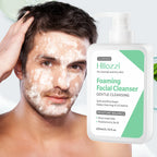 Men's facial cleanser, moisturizing, refreshing and clean skin, summer skin care products, oil control, blackhead removal