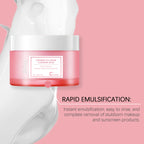 Makeup Remover Balm Unirritating Cleansing Face Skin Eyes Lips Makeup Remova Pores Shrinking Non-tight Refreshing Moisturizing