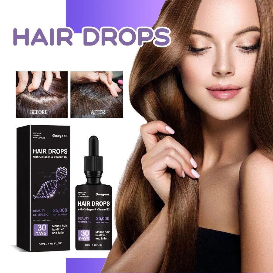 Googeer Hair Follicle Dense Hair Drops Repair Hair Follicle Nourishing Hair Roots Dense Solid Hair Care