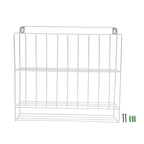 Modern Silver Iron Large Hair Dye Organizer Hair Dye Rack Salon Hair Dye Storage Rack