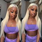 250% 613 Blonde Wigs Bone Straight Lace Front Human Hair Wigs 13x6 HD Lace Frontal Wig Human Hair 13x4 Lace Front Wig For Women