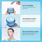 Hyaluronic Acid Hydrating Water Gel/Moisturizing Facial Cream Daily Face Moisturizer for Dry Skin Improve Dryness 50g