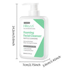 Men's facial cleanser, moisturizing, refreshing and clean skin, summer skin care products, oil control, blackhead removal