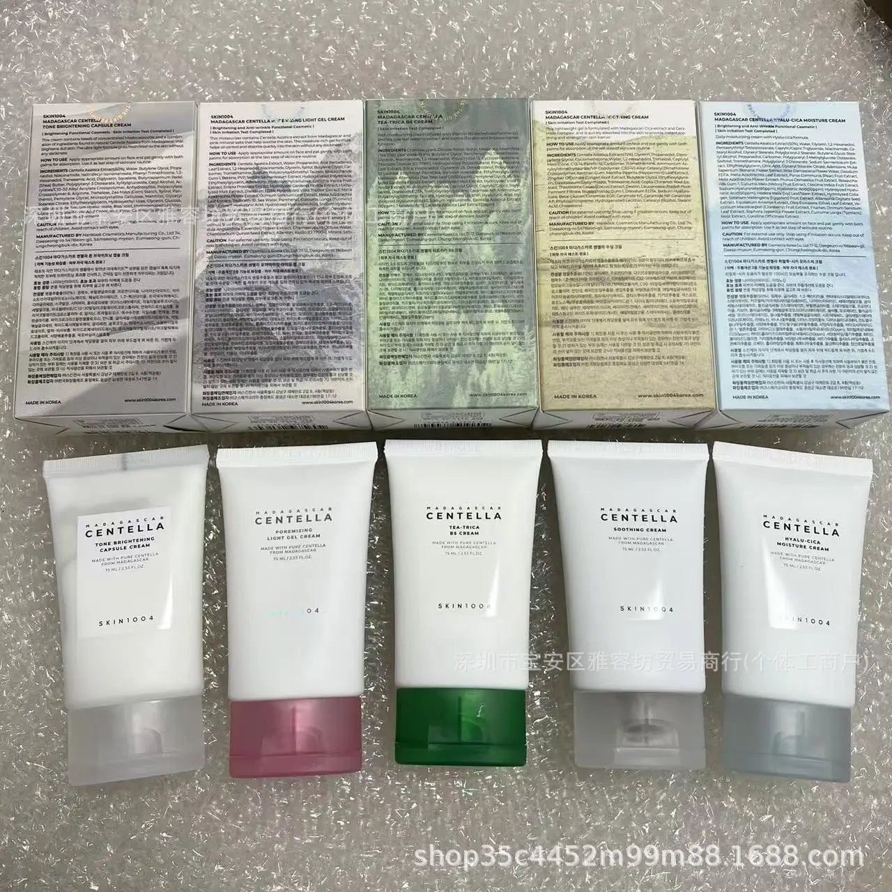 Korean Skin Care Products SKIN1004 Centella Skin Care Cream Moisturizing and Nourishing The Skin Ice Cream 75ml