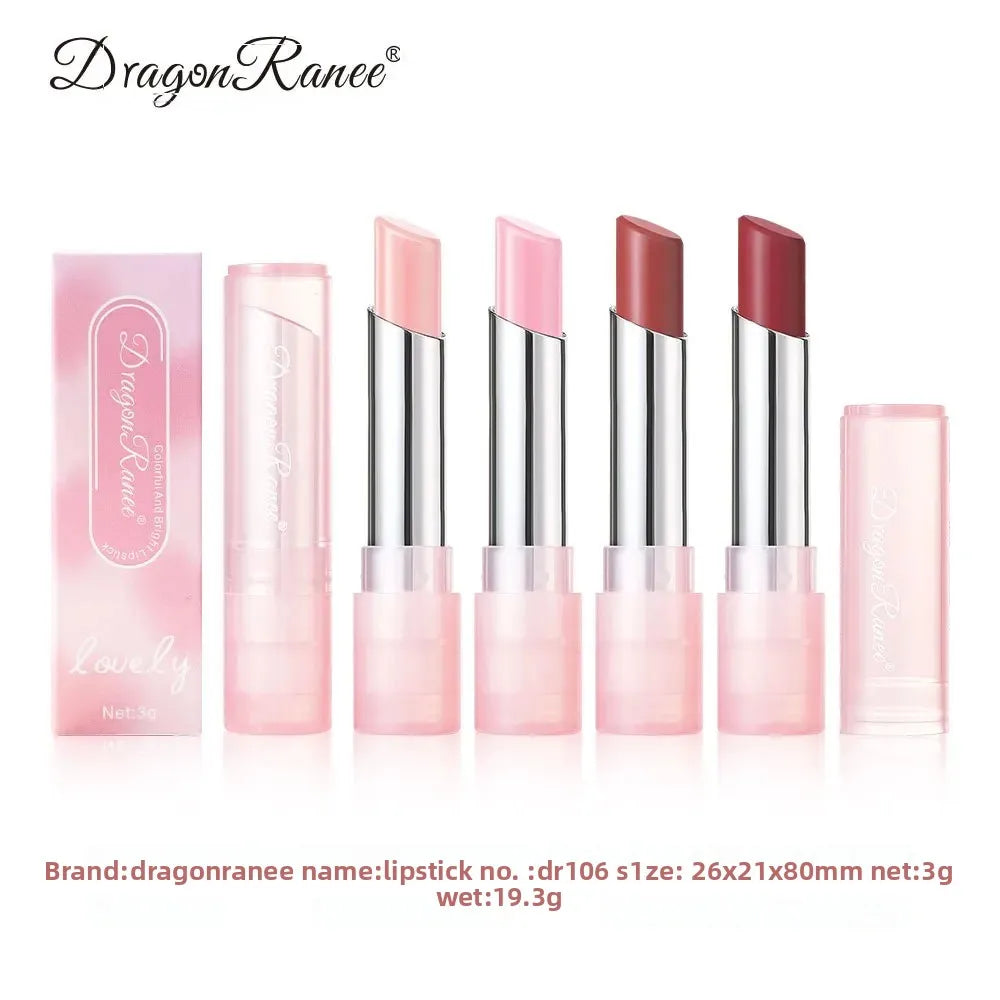 Cute Pink Moisturizing Jelly Lipstick - Temperature Change Lip Balm with Long Lasting Nourishment for Lip Care Lip Gloss