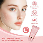 Collagen Peel-off Mask Moisturizing Deep Cleansing Anti Wrinkle Face Skin Care Masks Hydrating Overnight Collagen Mask Cream.