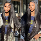Mossily Straight Lace Front Wigs Hd Lace Wig 13x6 Human Hair Wigs For Women Pre Plucked Brazilian 40 nch 13x4 Lace Frontal Wig