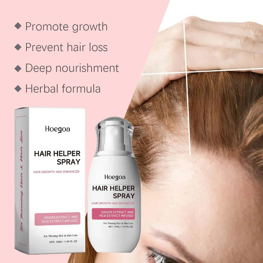 Hoegoa Hair Care Spray Moisturizes Hair Nourishes Scalp Repairs Frizzy Hair Brightens And Softens Hair Spray